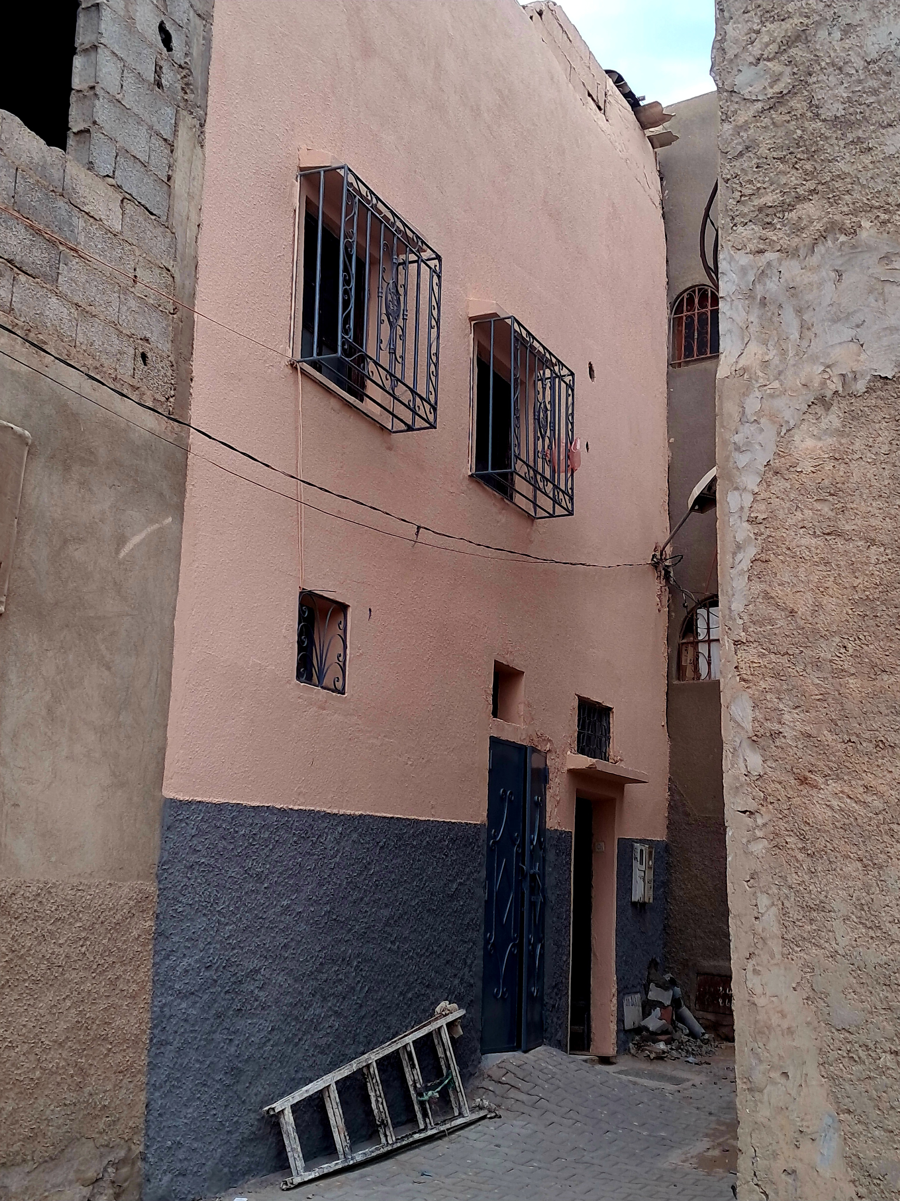 منزل  نواحي مراكش بلعكيد واحة سيدي براهيم